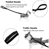 Multifunctional Adjustable 4-6 FT Strong Bungee Dog Leash