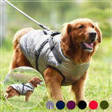 Waterproof Winter Harness Warm Dog Jacket