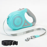 Retractable Collar Spotlight Automatic Pet Traction Rope Leash
