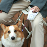 Retractable Collar Spotlight Automatic Pet Traction Rope Leash