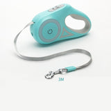 Retractable Collar Spotlight Automatic Pet Traction Rope Leash
