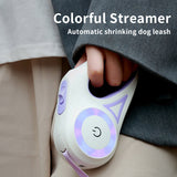 Retractable Collar Spotlight Automatic Pet Traction Rope Leash