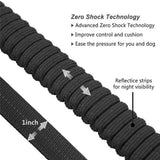 Multifunctional Adjustable 4-6 FT Strong Bungee Dog Leash