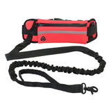 Hands Free Walking And Training Belt With Shock Absorbing Bungee Leash